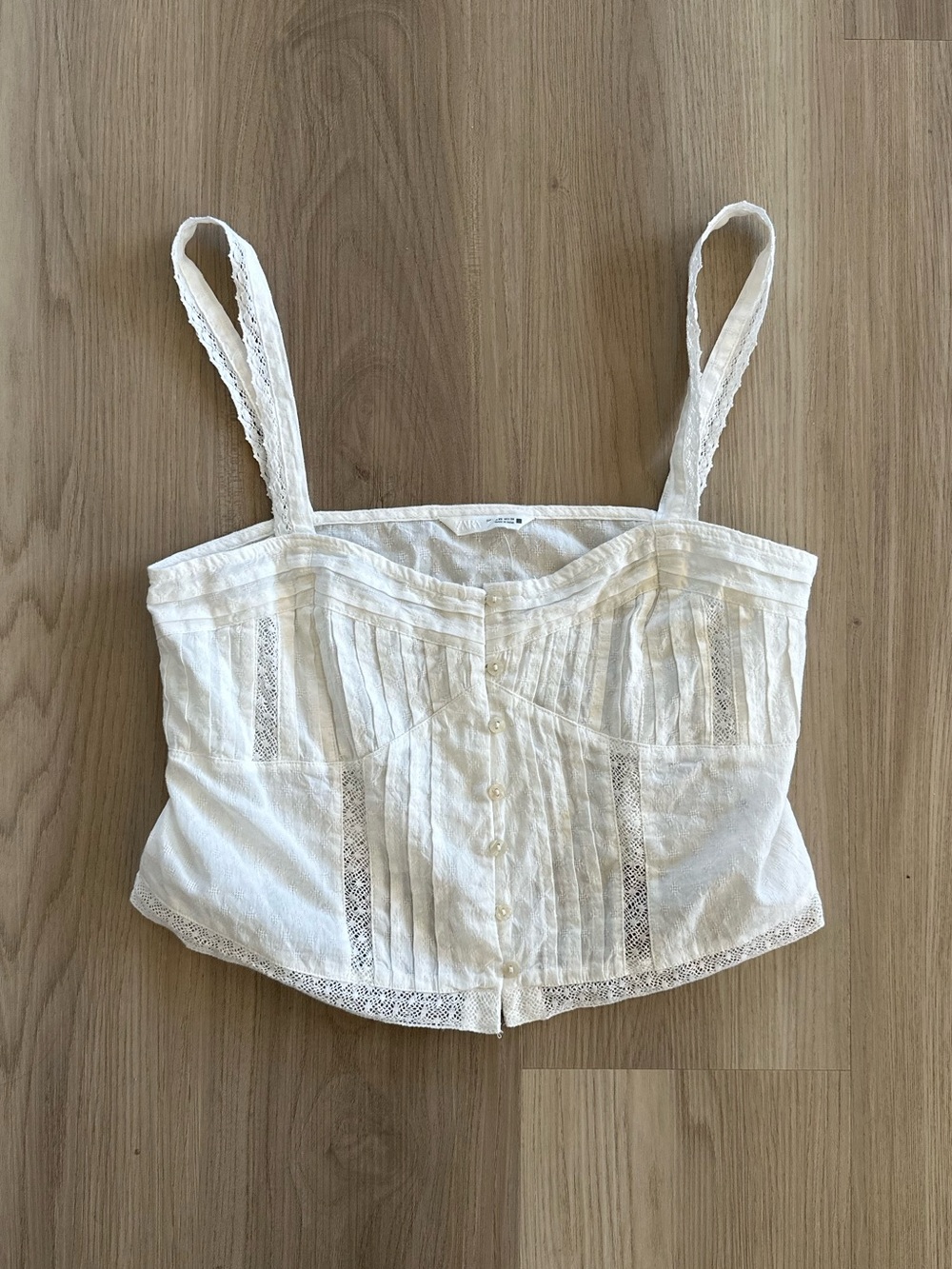 ZARA Dainty Crop Top